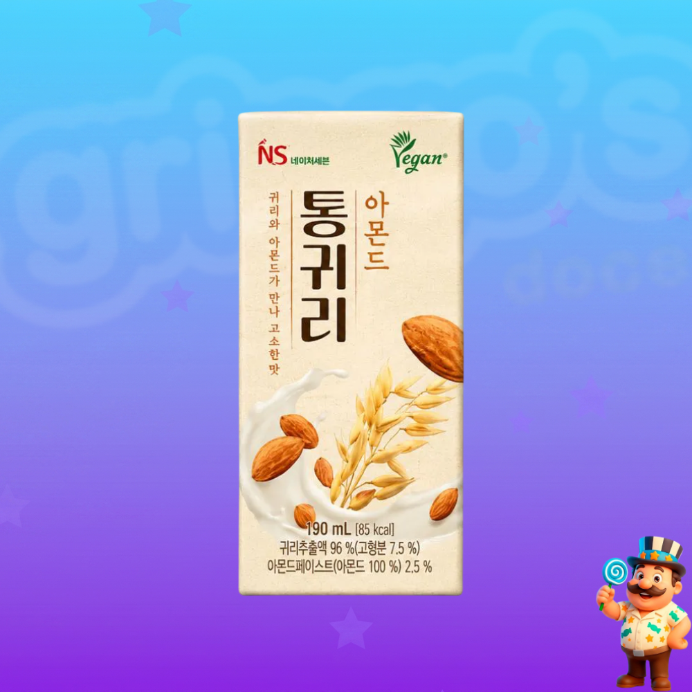 LEITE DE SOJA DUYU SABOR AMENDÔA 190ml