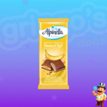 CHOCOLATE ALPINELLA FINE AO LEITE COM BANANA E CARAMELO 100g