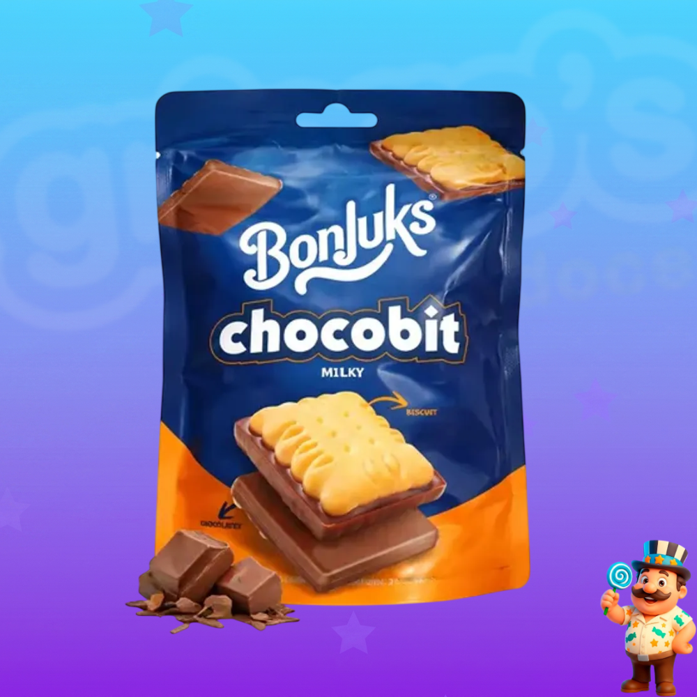 MINI BISCOITO BONJUKS CHOCOBIT AO LEITE 50g