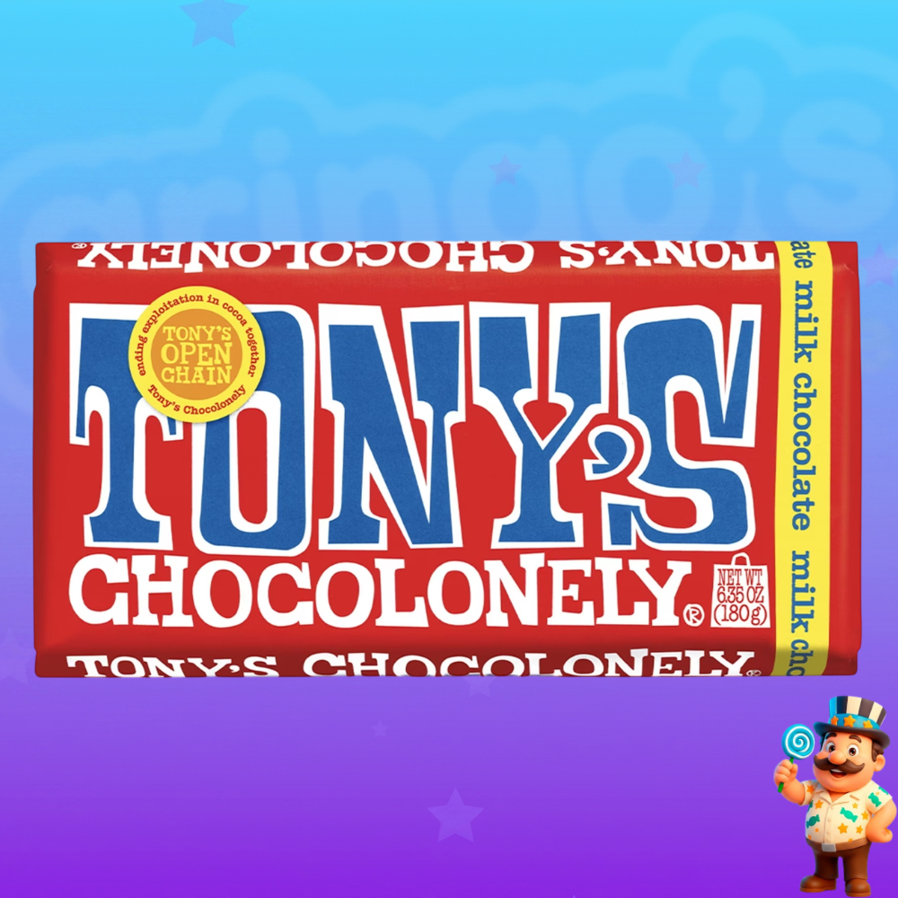 TONY'S CHOCOLONELY CARAMELO AO LEITE 180g