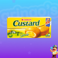 BOLO COM RECHEIO CREMOSO SABOR CREME DE OVOS TIPO CUSTARD