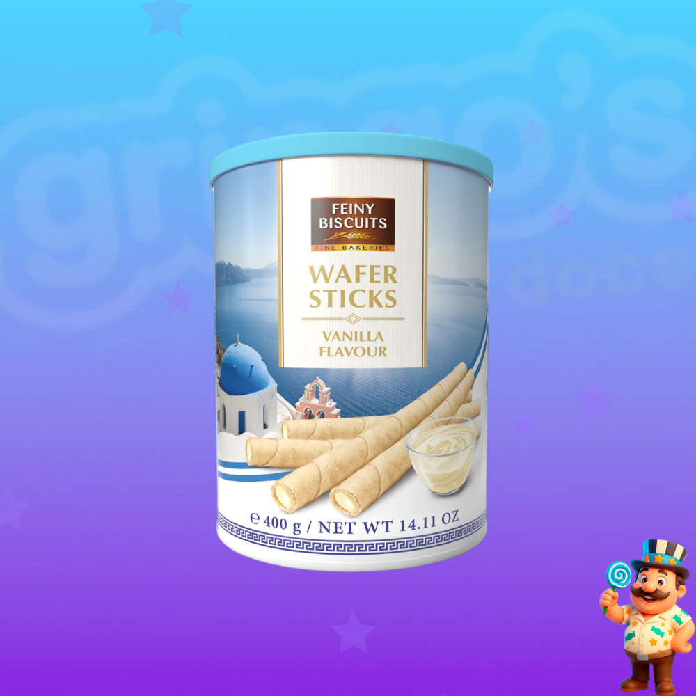 WAFER STICKS FEINY BISCUITS BAUNILHA 400g