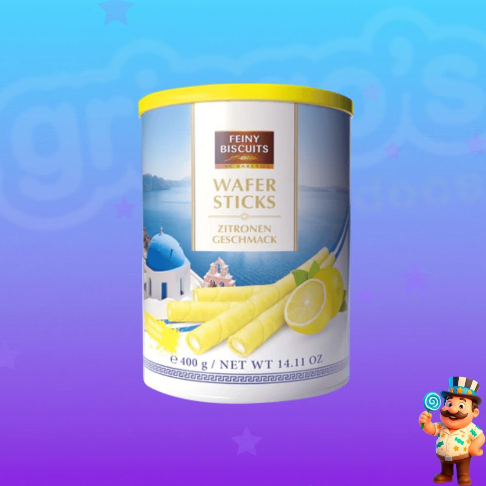 WAFER STICKS FEINY BISCUITS LIMÃO 400g