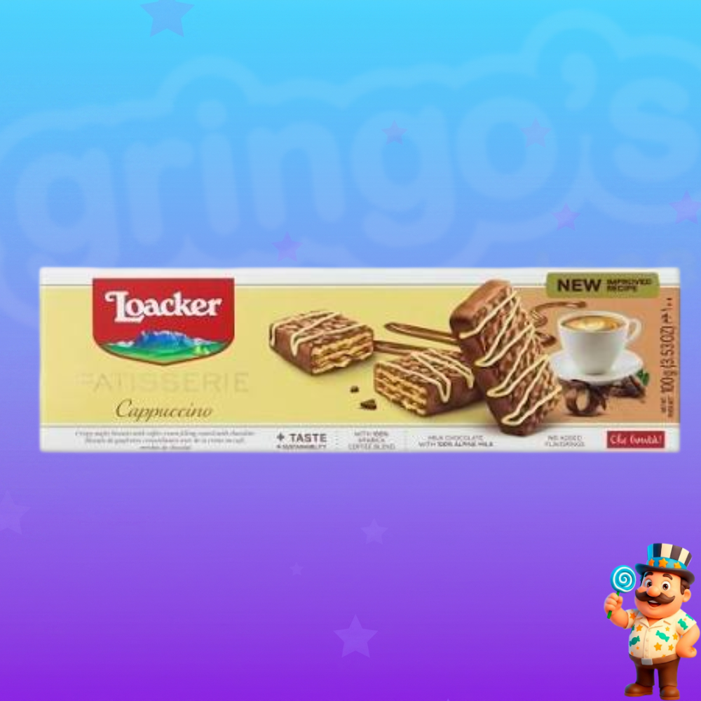 WAFER LOACKER GRAN PATISSERIE CAPPUCCINO 100g