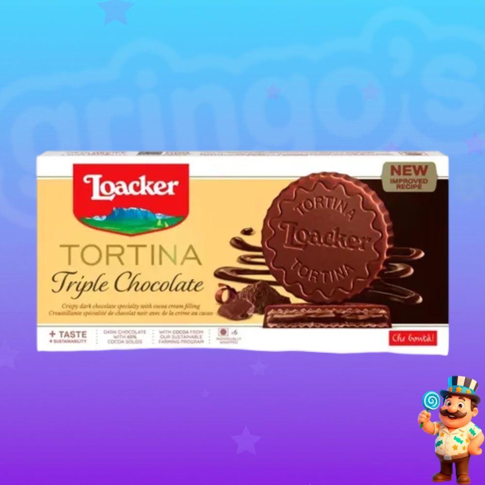 TORTINA LOACKER TRIPLO CHOCOLATE 63g