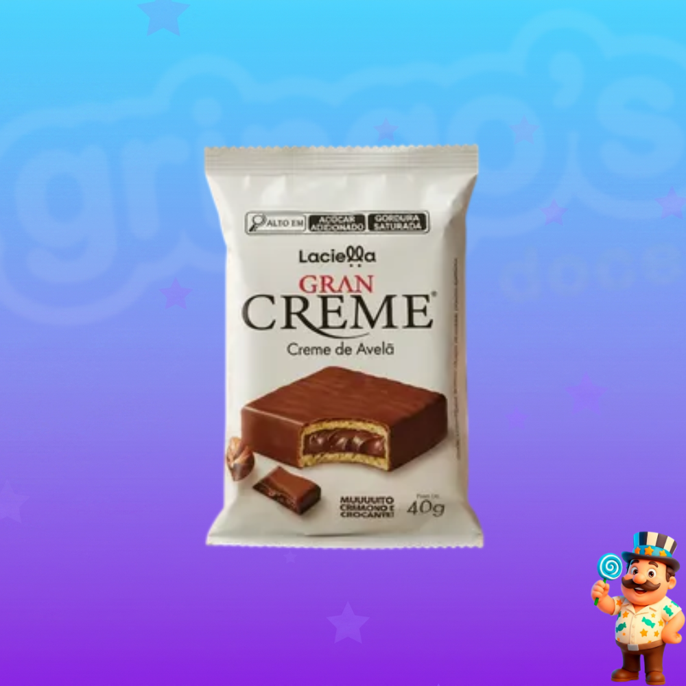 CHOCOLATE LACIELLA GRAN CRÈME CREME DE AVELÃ 40g