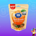 BALA DE COMA AMOS 4D FRUIT GUMMY ORANGE 65g