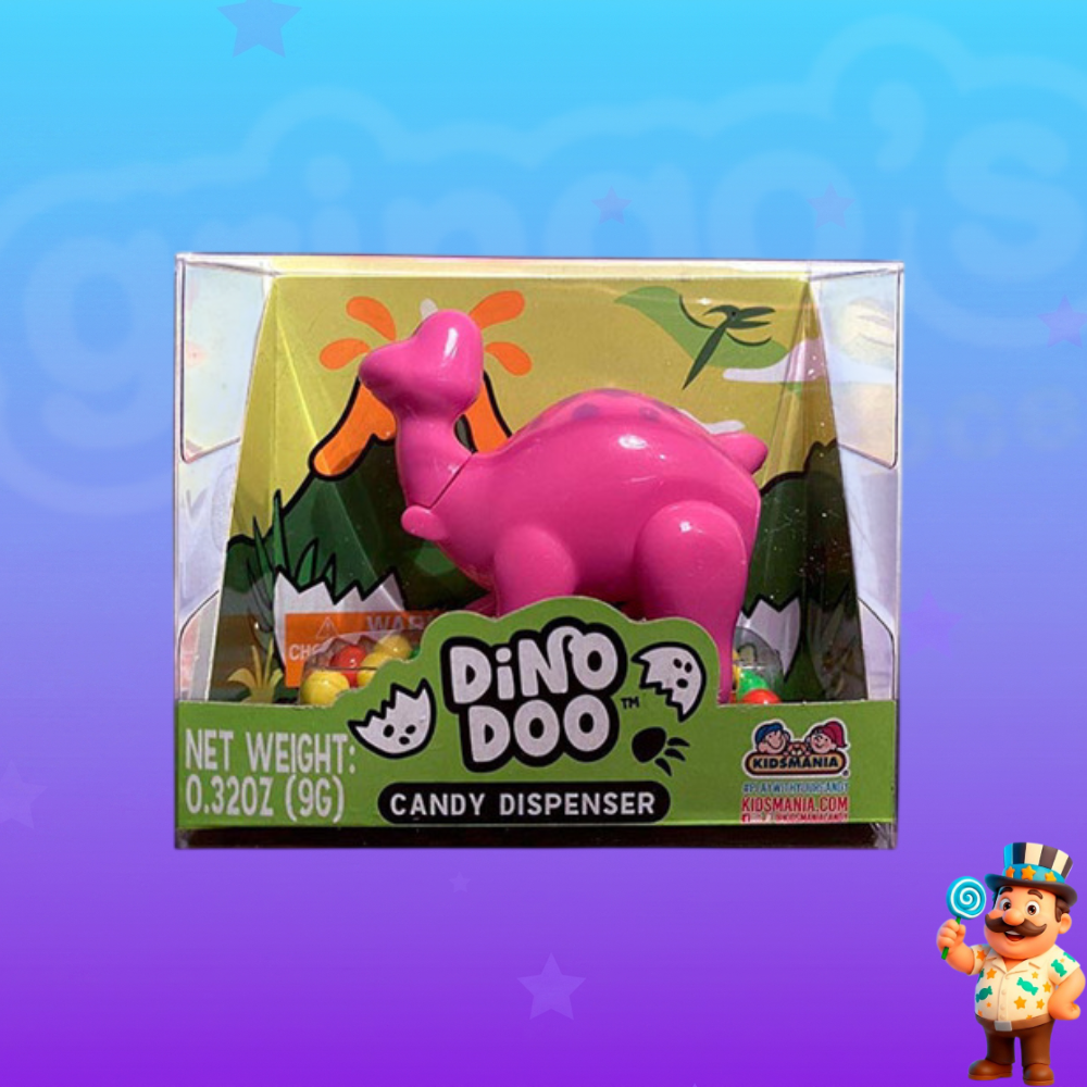 DINO DOO CANDY DISPENSER KIDSMANIA 9g