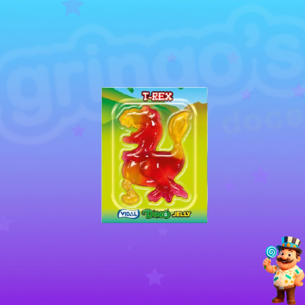 BALA DE GELATINA VIDAL DINO JELLY 11g