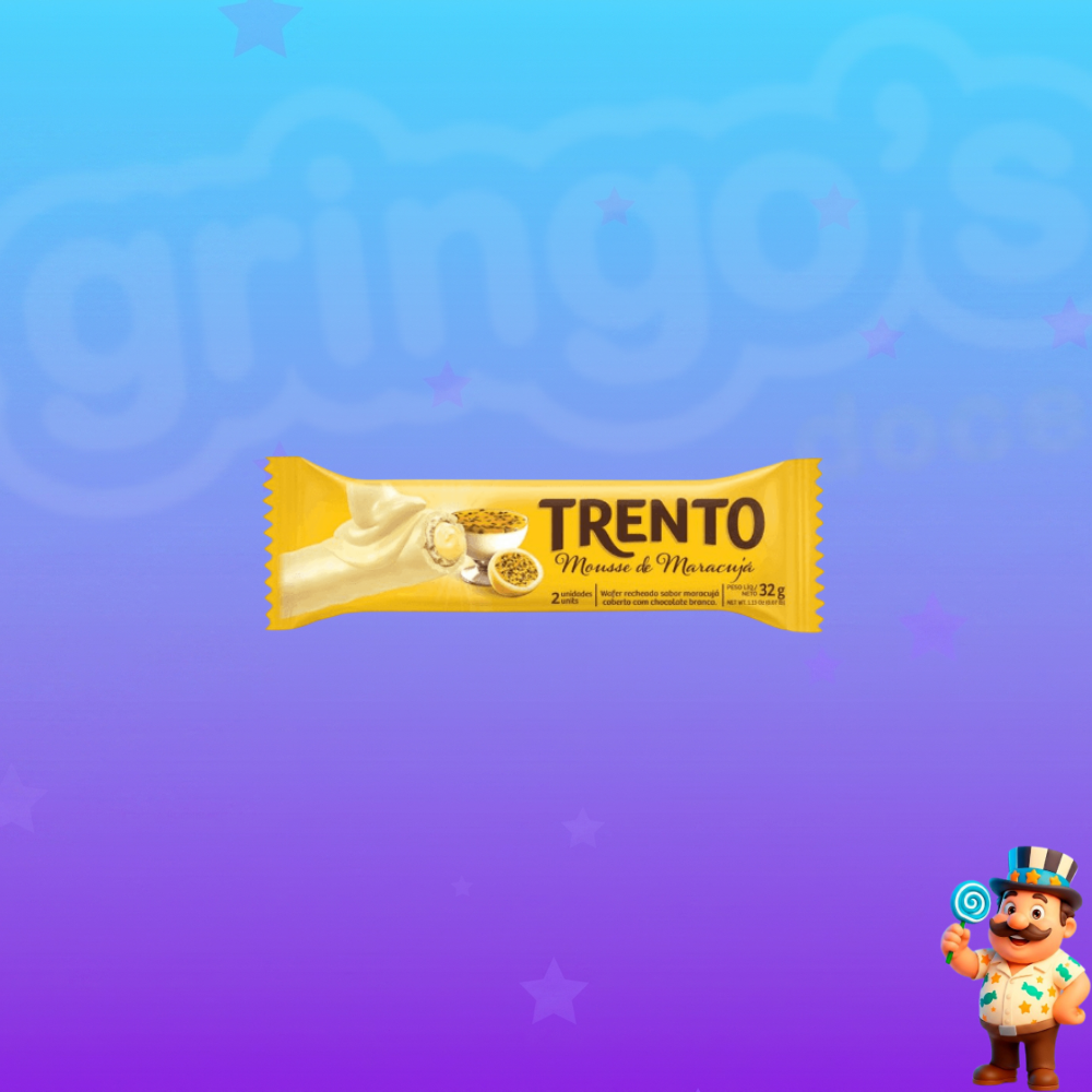 CHOCOLATE TRENTO MOUSSE DE MARACUJÁ 29g