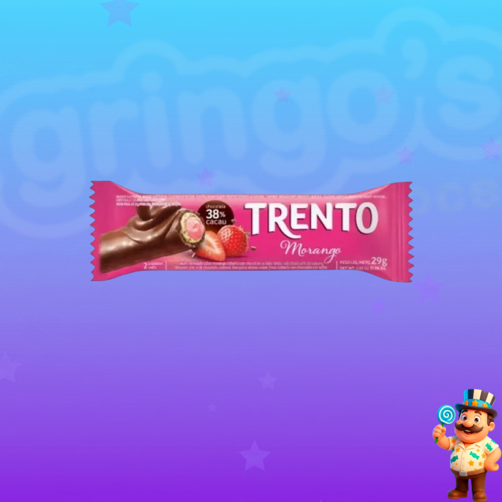 CHOCOLATE TRENTO MORANGO 29g