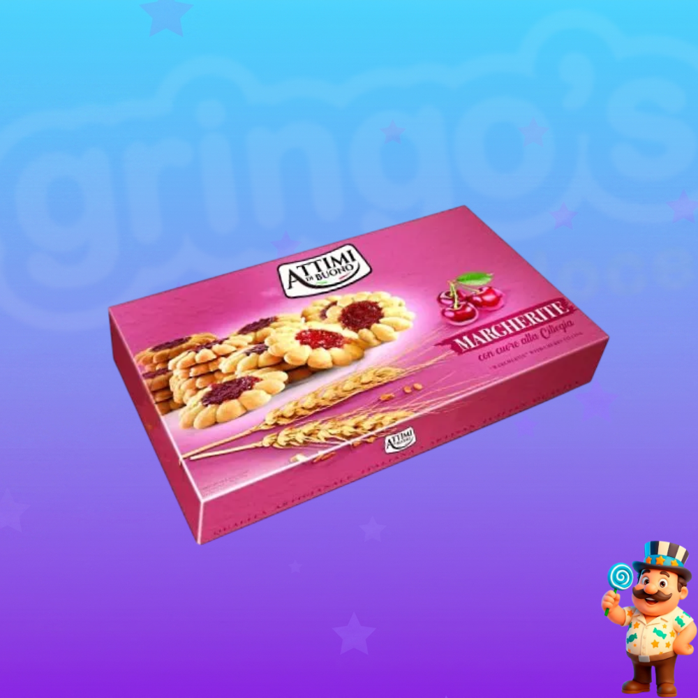 BISCOITO ATTIMI DI BUONO MARGHERITE CEREJA 100G