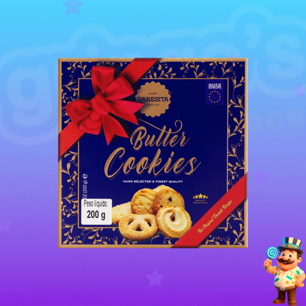 BISCOITO BUTTER COOKIES SORTIDOS 200G