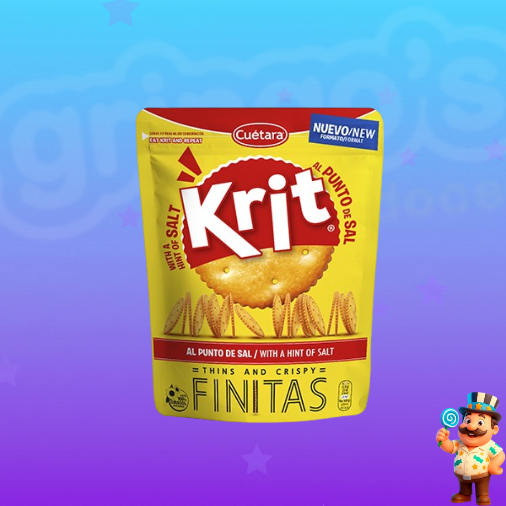 BISCOITOS CUÉTARA KRIT FINITAS PUNTO SAL 150g