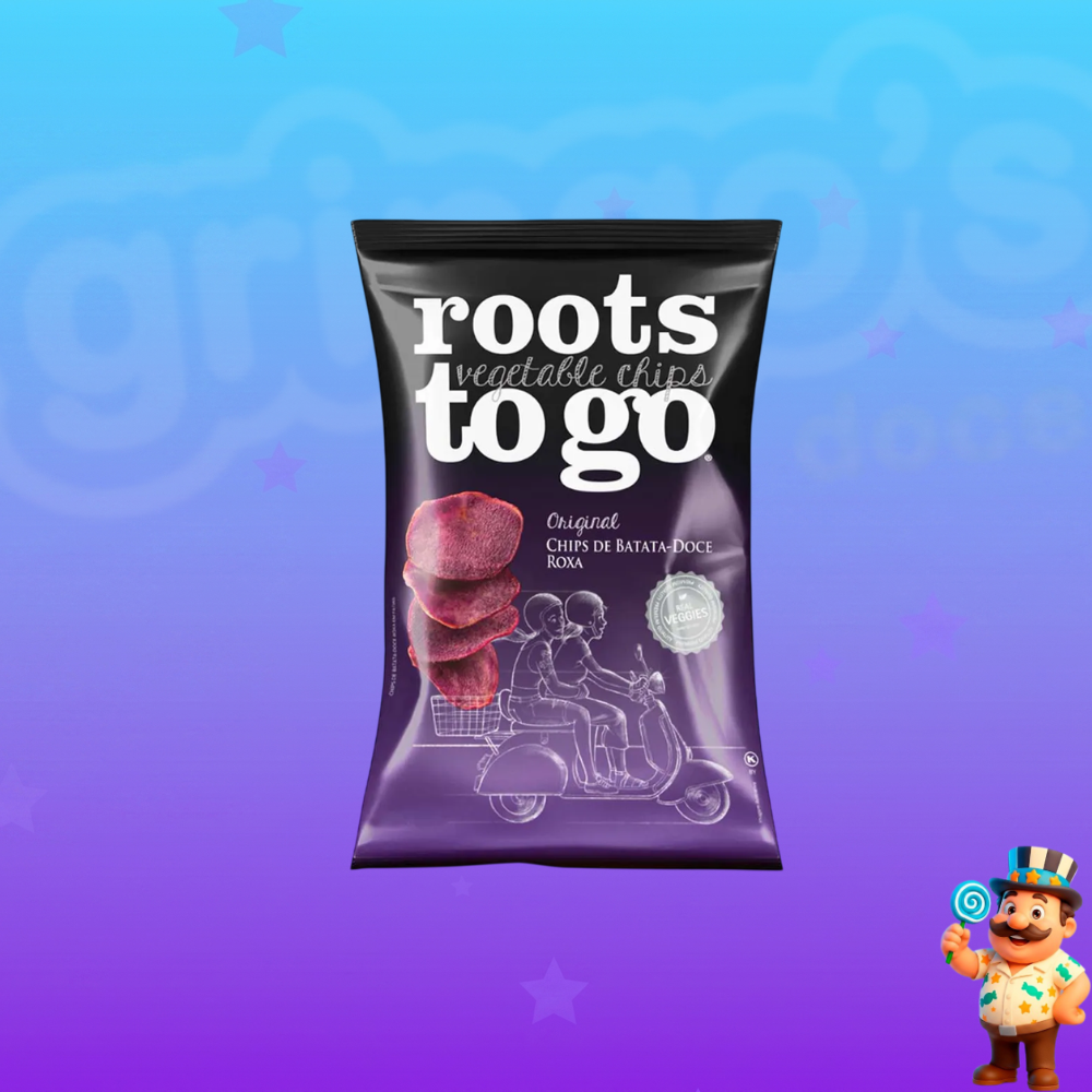 SNACK ROOTS TO GO CHIPS DE BATATA DOCE ROXA ORIGINAL 45G