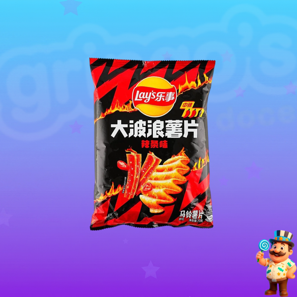 BATATA LAY'S TIRAS APIMENTADAS 70G