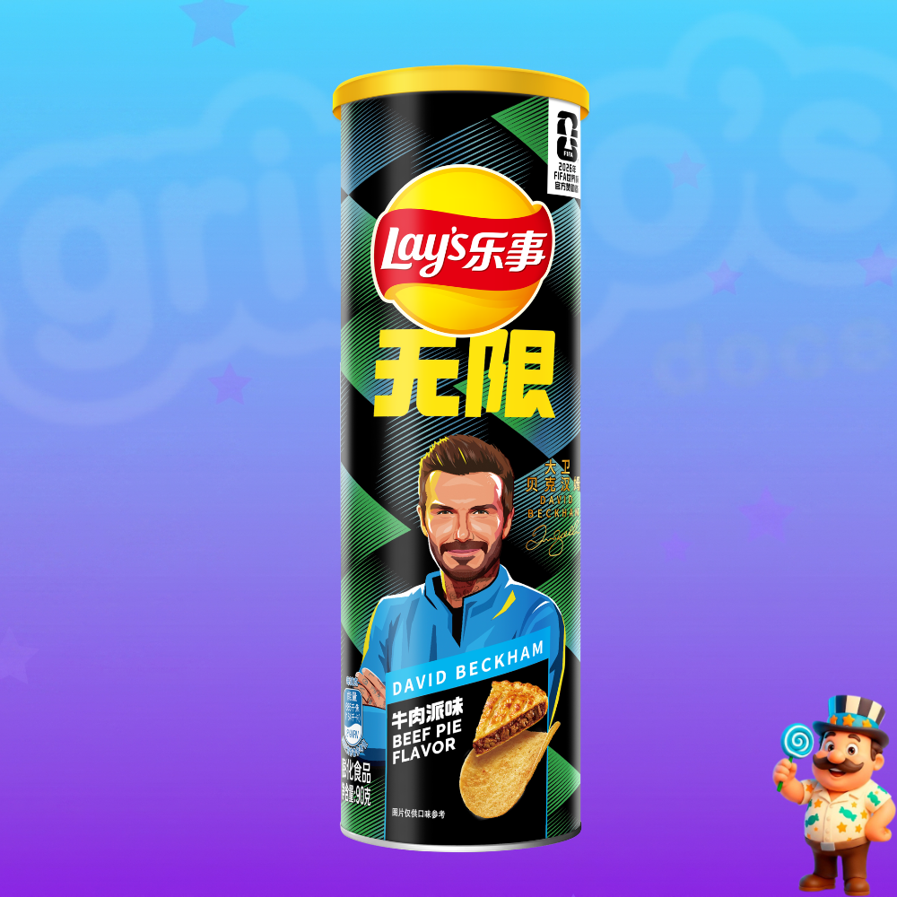 BATATA LAY'S DAVID BECKHAM BEEF PIE 90g