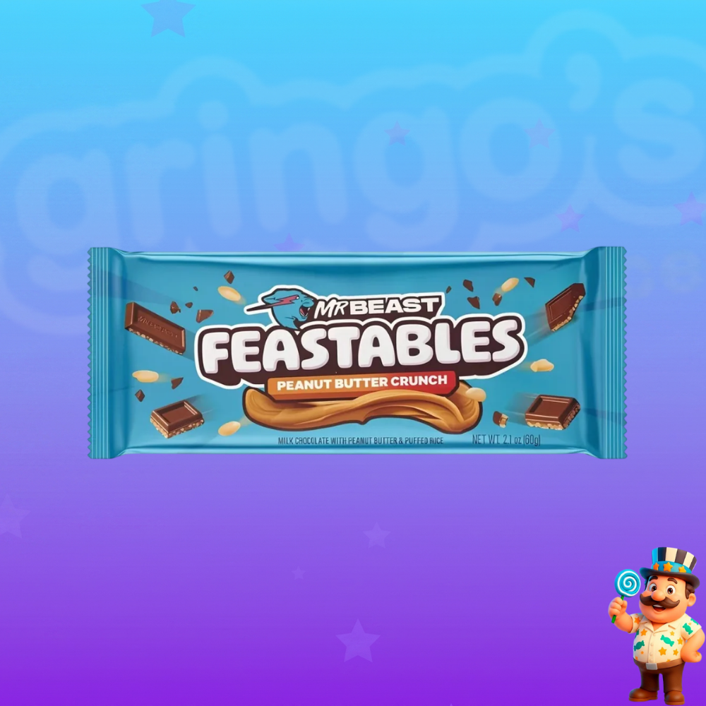 Chocolate Feastables Peanut Butter Crunch 60g