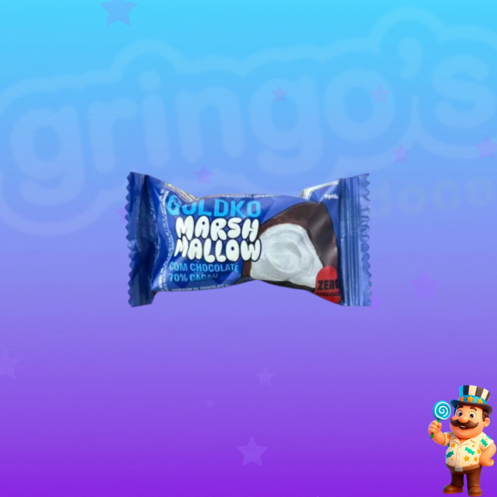 Bombom GoldKo Marshmallow com Chocolate 70% Cacau 11,5g