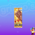 CHOCOLATE GOLDKO AO LEITE COM CARAMELO E FLOR DE SAL ZERO ADIÇÃO DE AÇÚCARES 20G