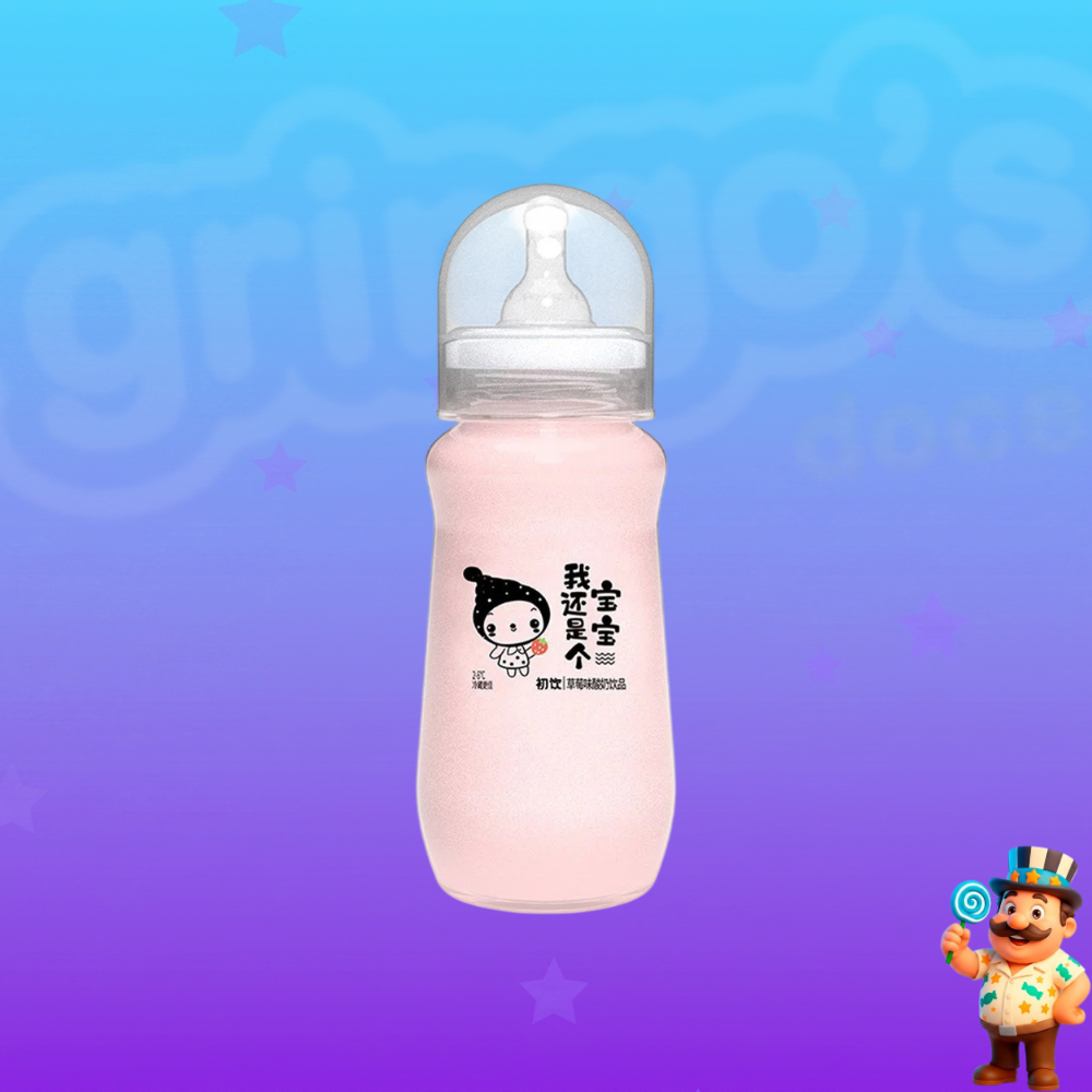 MAMADEIRA PRONTA À BASE DE SOJA SABOR MORANGO CHUYIN 280ML