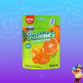 BALA DE GELATINA AMOS PEELERZ GUMMY ORANGE LARANJA 65G
