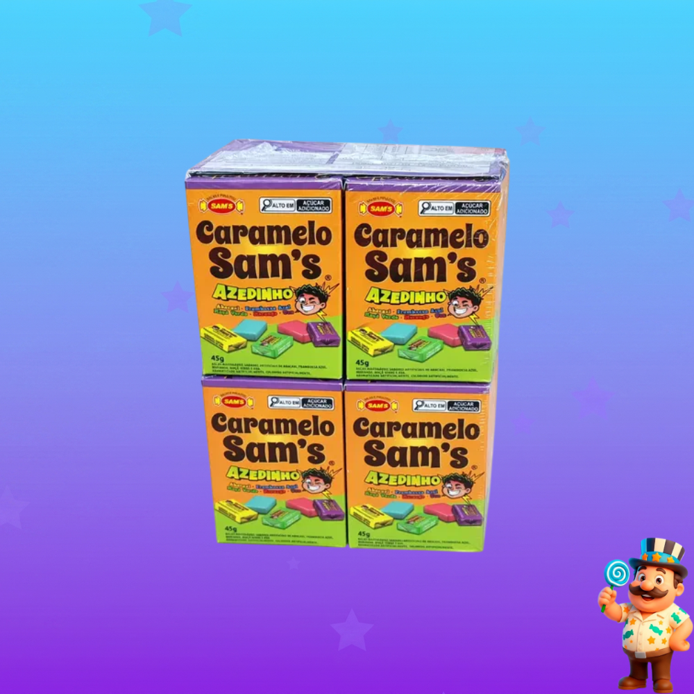 CARAMELO AZEDINHO SAM'S 45G