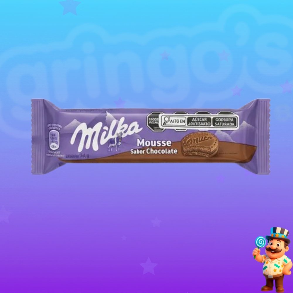 MOSSE CHOCOLATE MILKA 124G