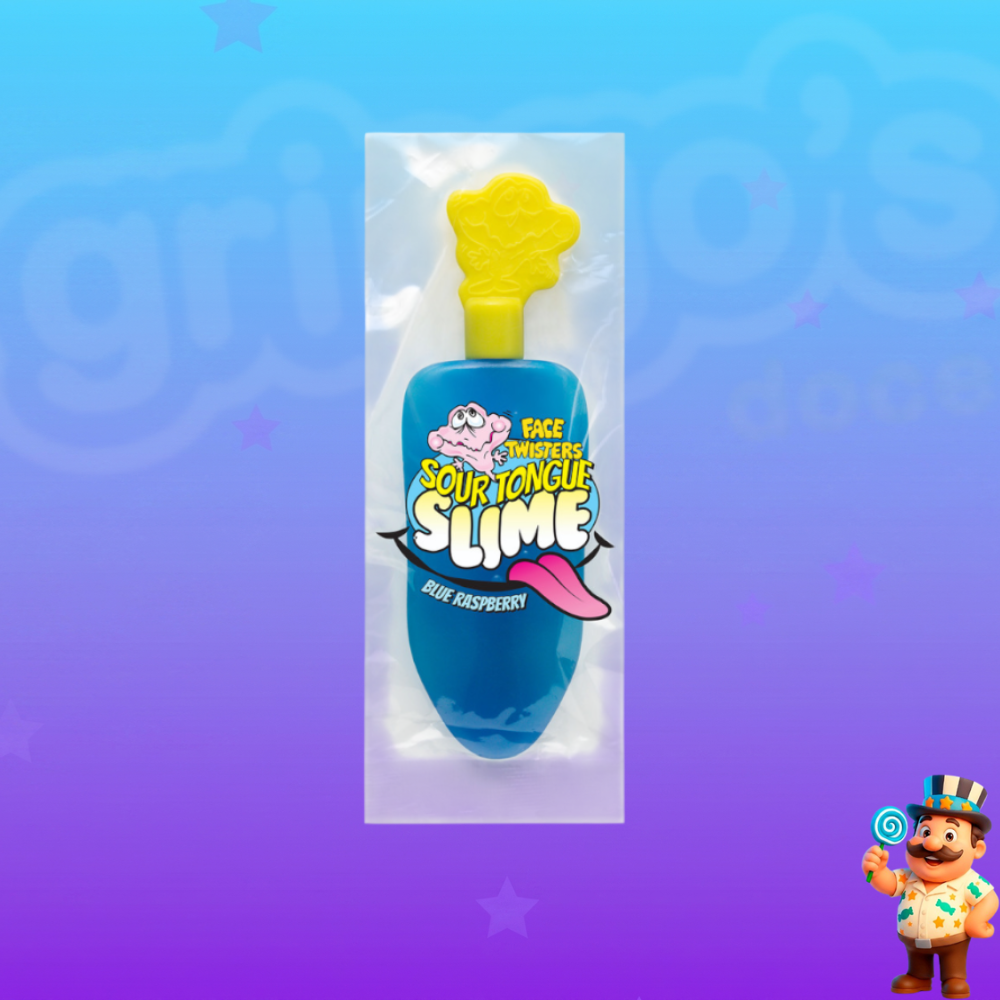 SOUR TONGUE SLIME BLUE RASPEBERRY 40G