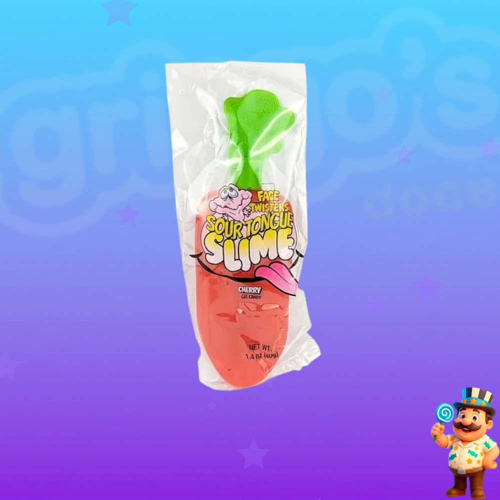 SOUR TONGUE SLIME CHERRY 40G