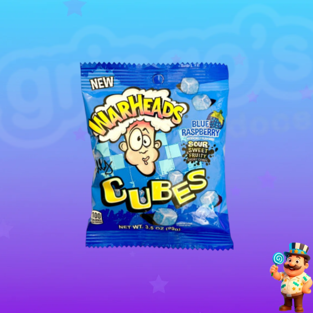 WARHEADS SOUR CUBES 99G