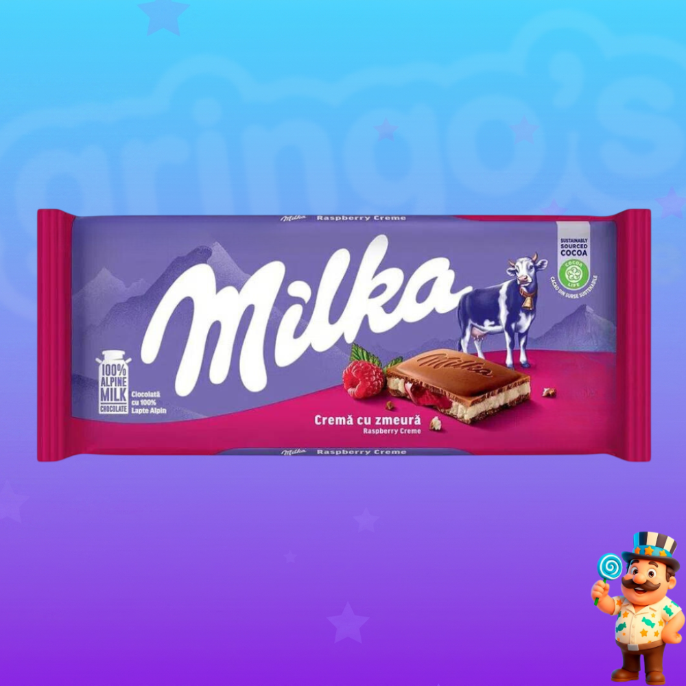 MILKA RASPBERRY 100g