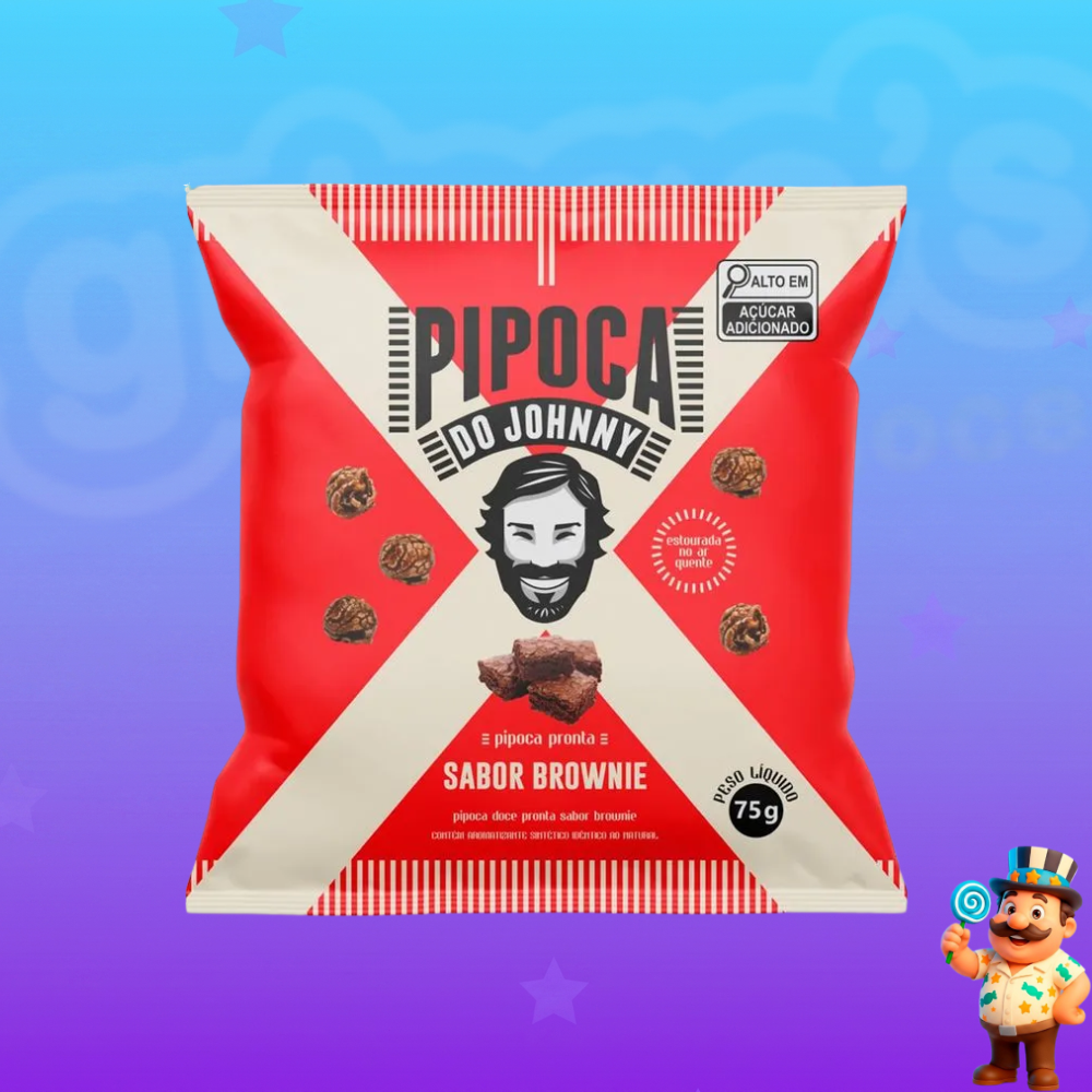 PIPOCA DO JOHNNY BROWNIE 75g
