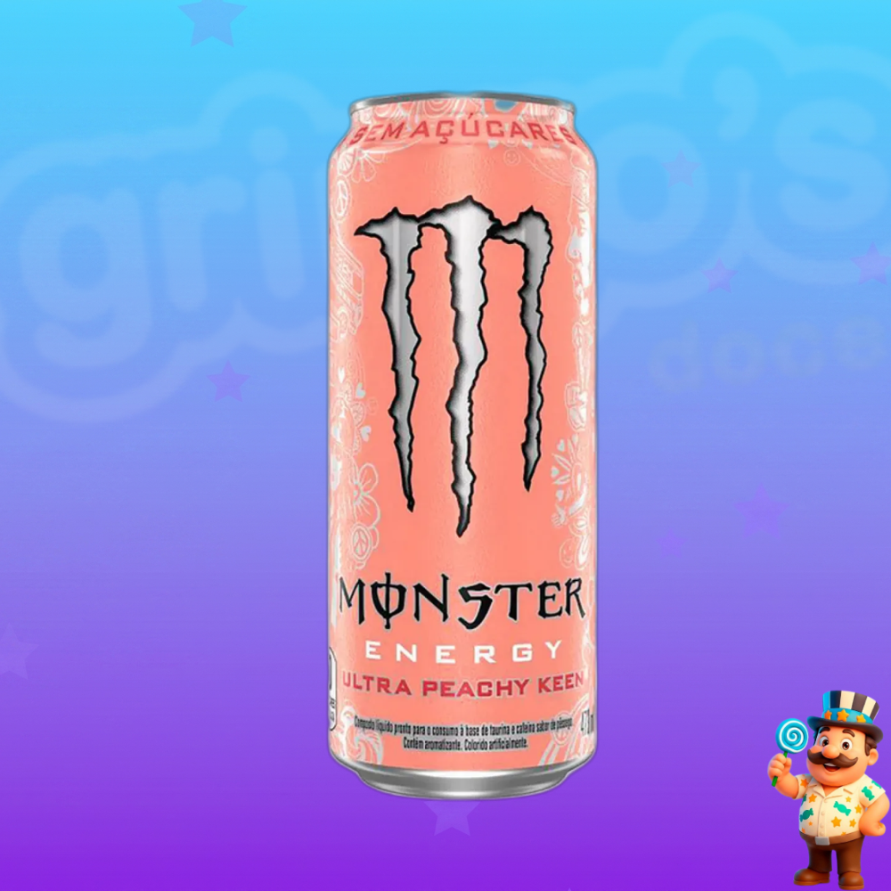 ENERGÉTICO MONSTER ULTRA PEACHY KEEN 473ml