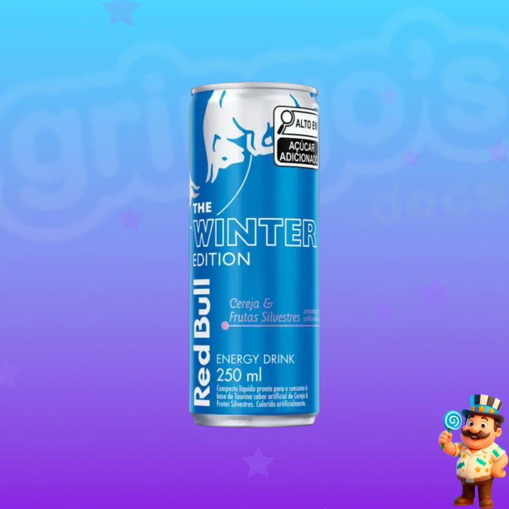 ENERGÉTICO RED BULL THE WINTER EDITION CEREJA & FRUTAS SILVESTRES 250ml