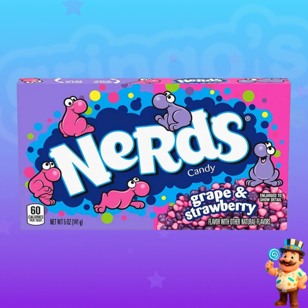 BALA NERDS GRAPE & STRAWBERRY CANDY 141g