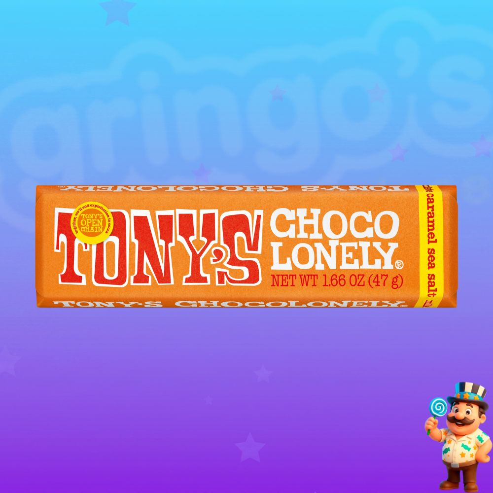 TONY'S CHOCOLONELY CARAMELO E FLOR DE SAL 47g
