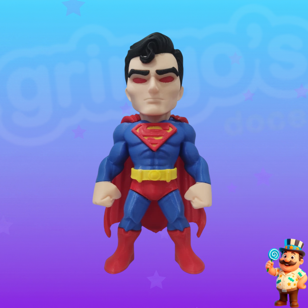 BONECO 3D SUPERMAN