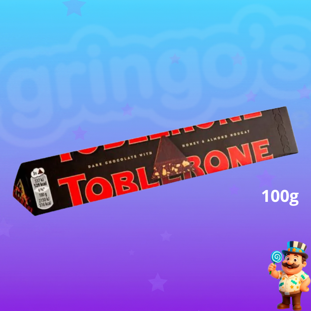 CHOCOLATE TOBLERONE MEIO AMARGO 100g