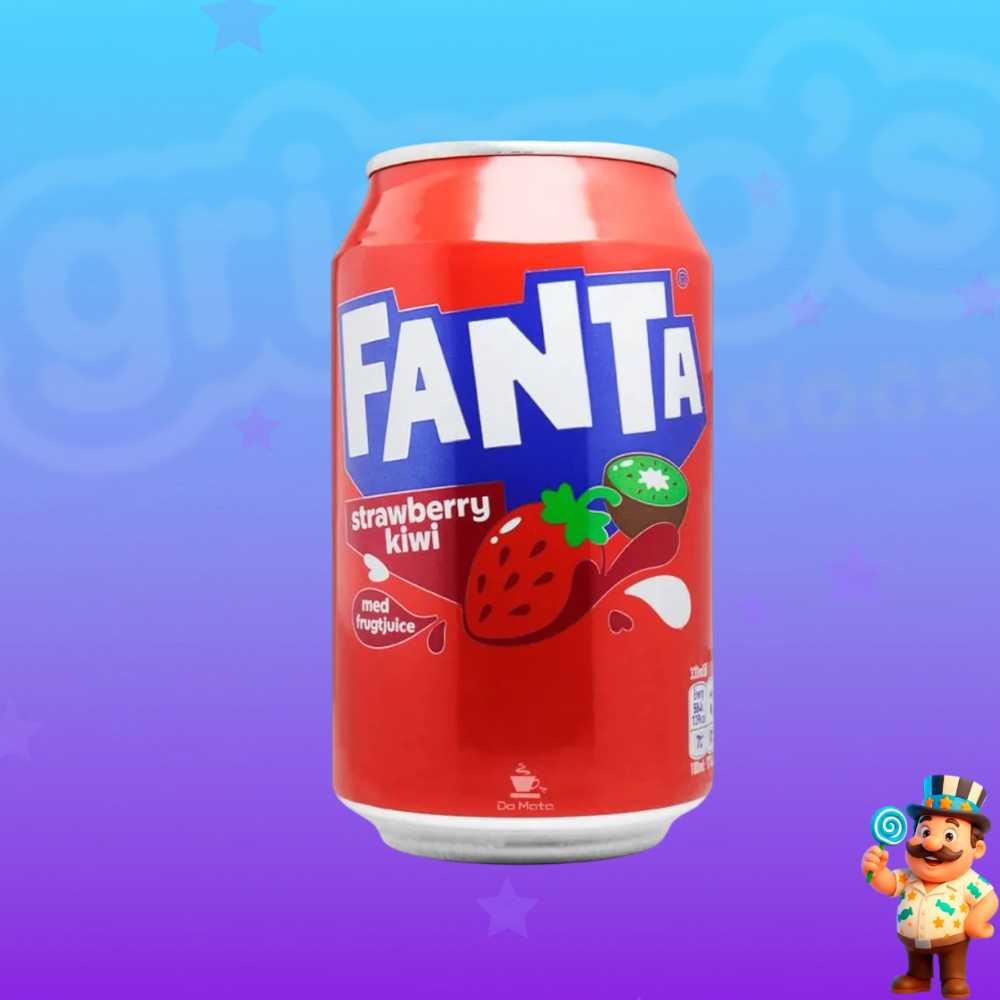 REFRIGERANTE FANTA STRAWBERRY & KIWI 330ml
