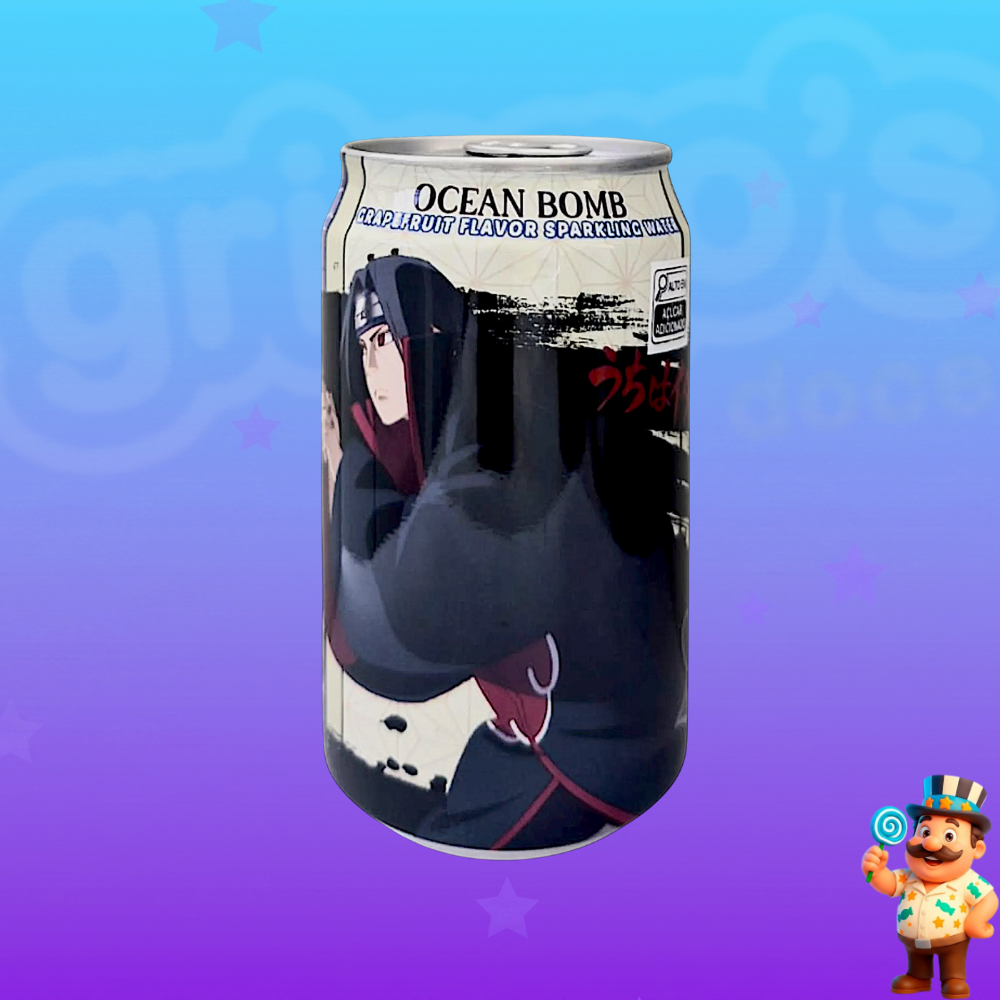 REFRIGERANTE OCEAN BOMB NARUTO ITACHI TORANJA 330ml