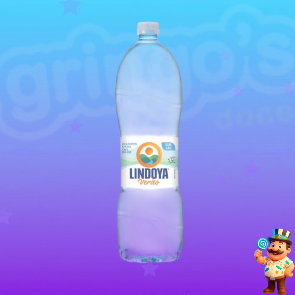 ÁGUA MINERAL LINDOYA SEM GÁS 510ml