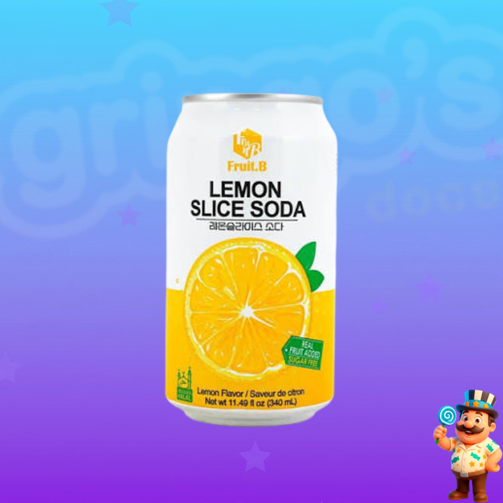 REFRIGERANTE FRUIT'B LIMÃO 340ml