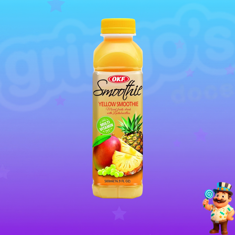 SMOOTHIE OKF ABACAXI MANGA E UVA 500ml