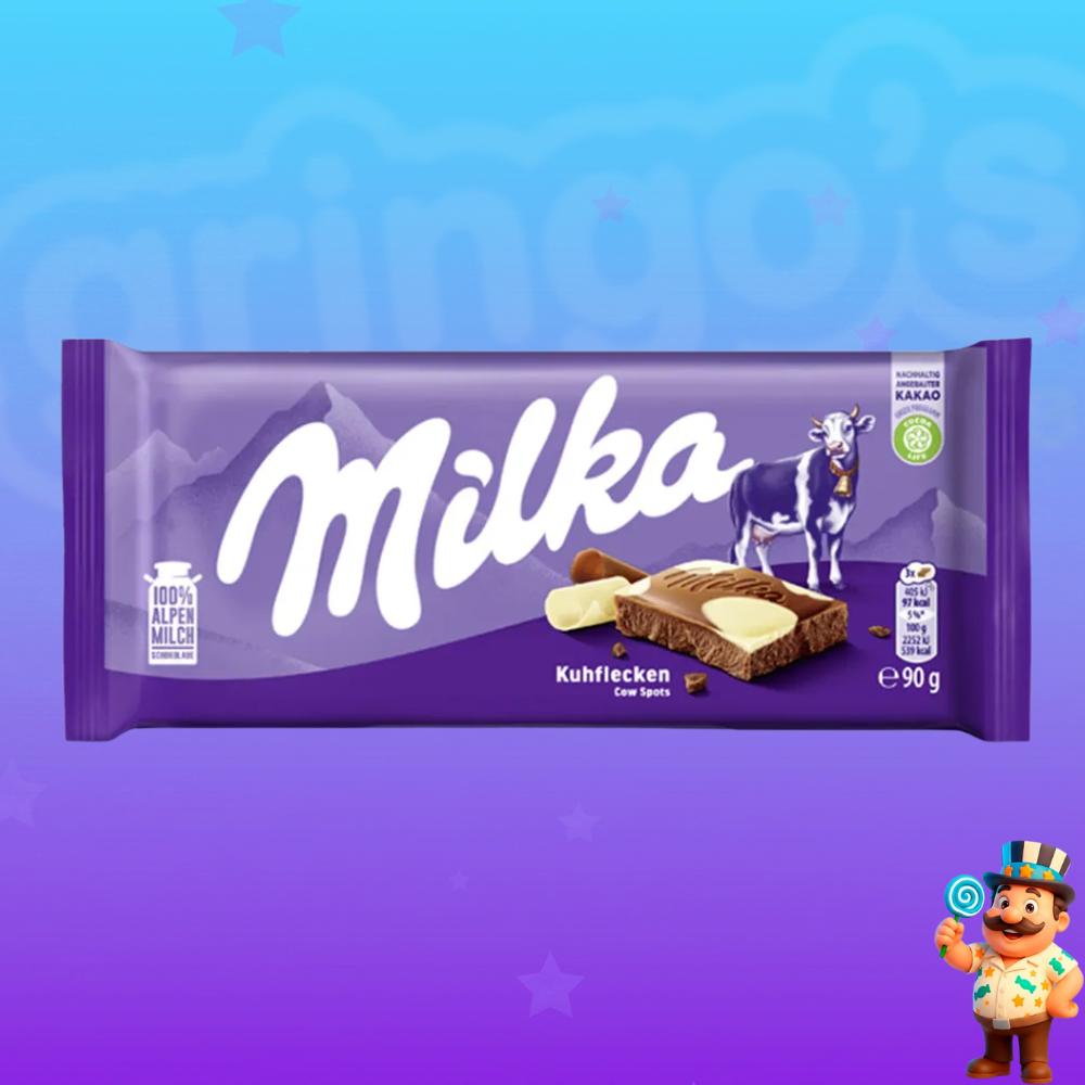 CHOCOLATE MILKA COW SPOTS 90G