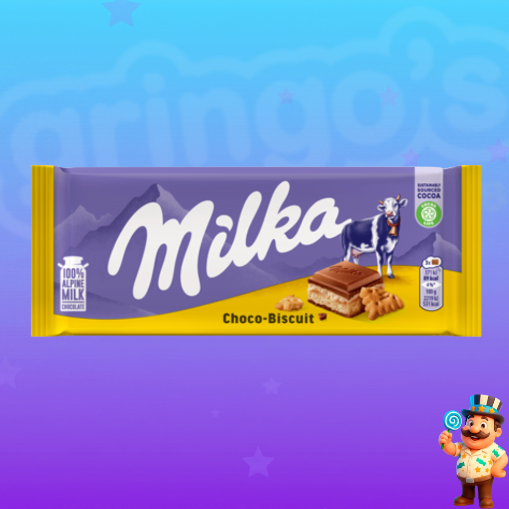 CHOCOLATE MILKA CREAM BISCUIT 100G