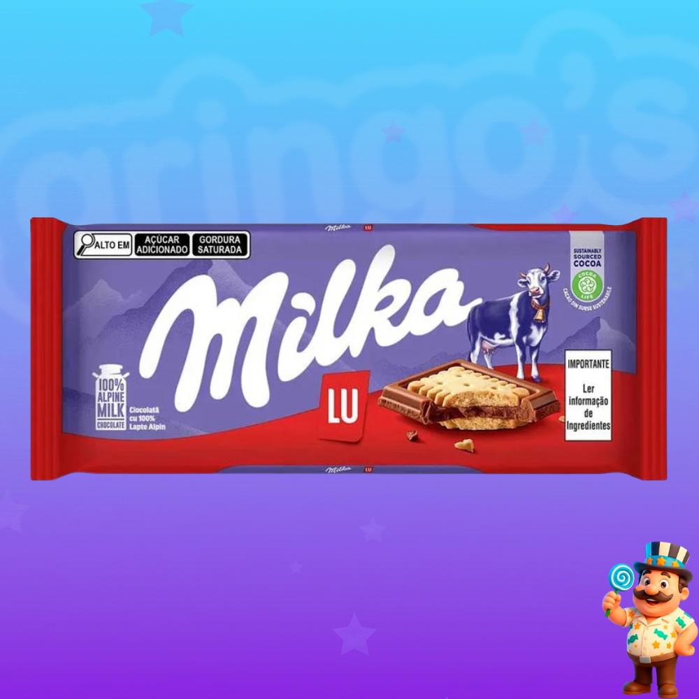 CHOCOLATE MILKA LU 87g