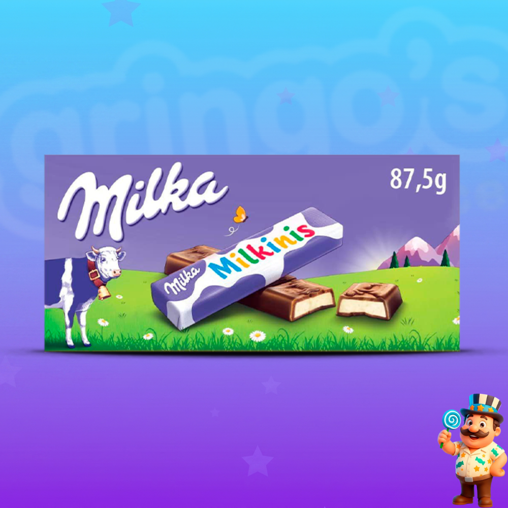 CHOCOLATE MILKA MILKINIS 87,5G
