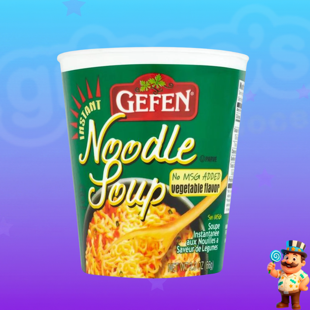 MACARRÃO INSTANTÂNEO GEFEN VEGETAIS - 65 G