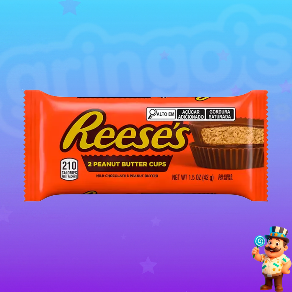 REESE'S PEANUT BUTTER CUPS 42g